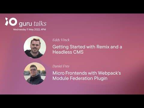 Front-end meetup 11 May 2022 - GURU TALKS